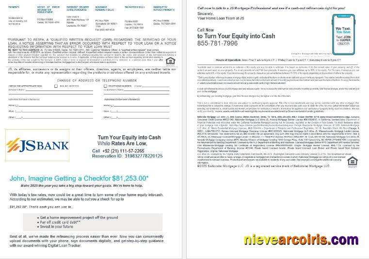 Pakistan JS mortgage loan statement in Word and PDF formats, 4 3-4